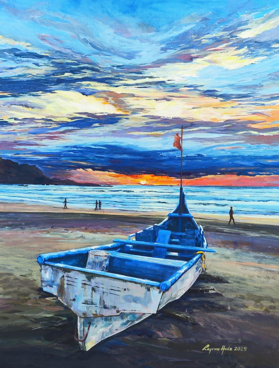 Sunset at Agonda